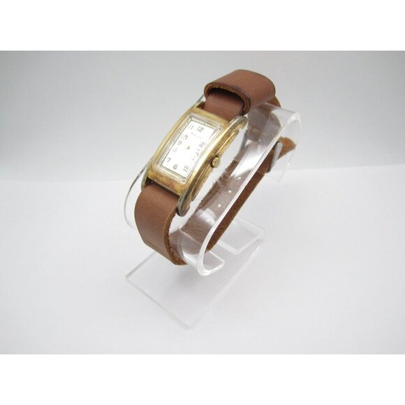 Vtg Women Mathey Tissot Quartz WR Analog 21mm Tank Watch (H878) "New Battery" - Picture 6 of 10